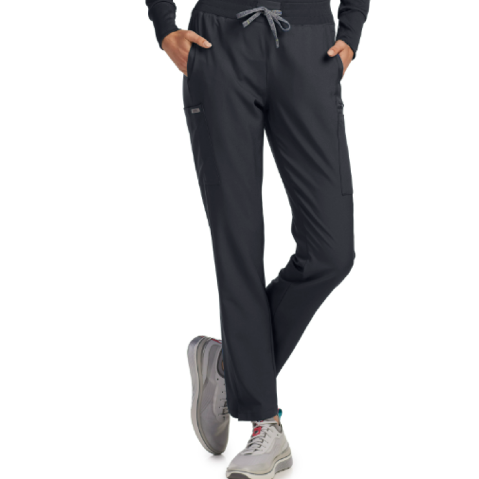 Womens Landau Forward Cargo Jogger Black