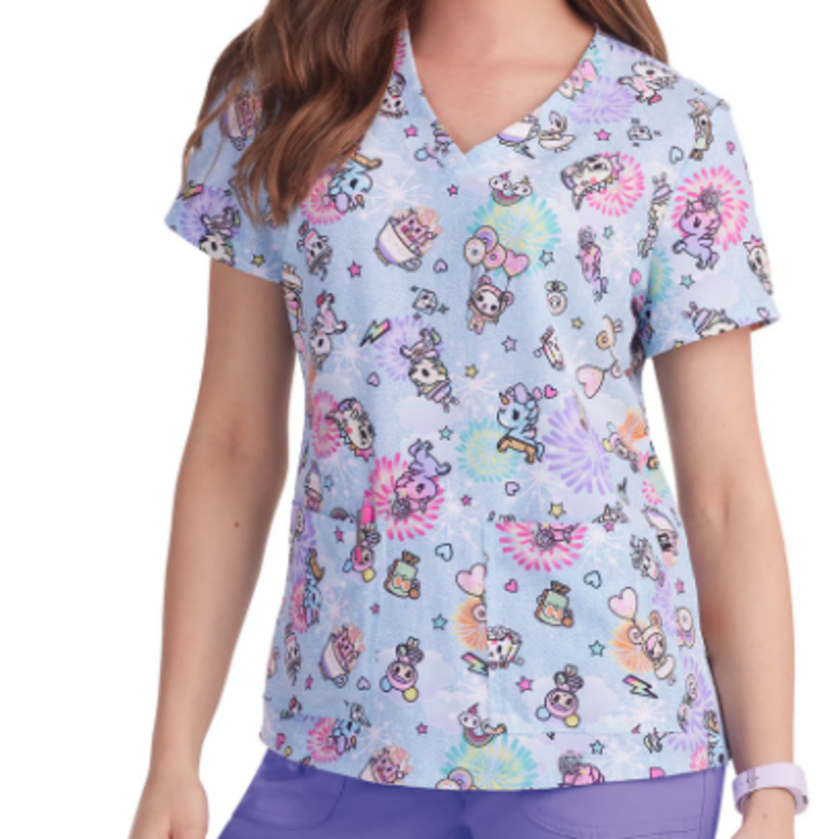 Koi Koi Leslie Scrub Top 384TKD