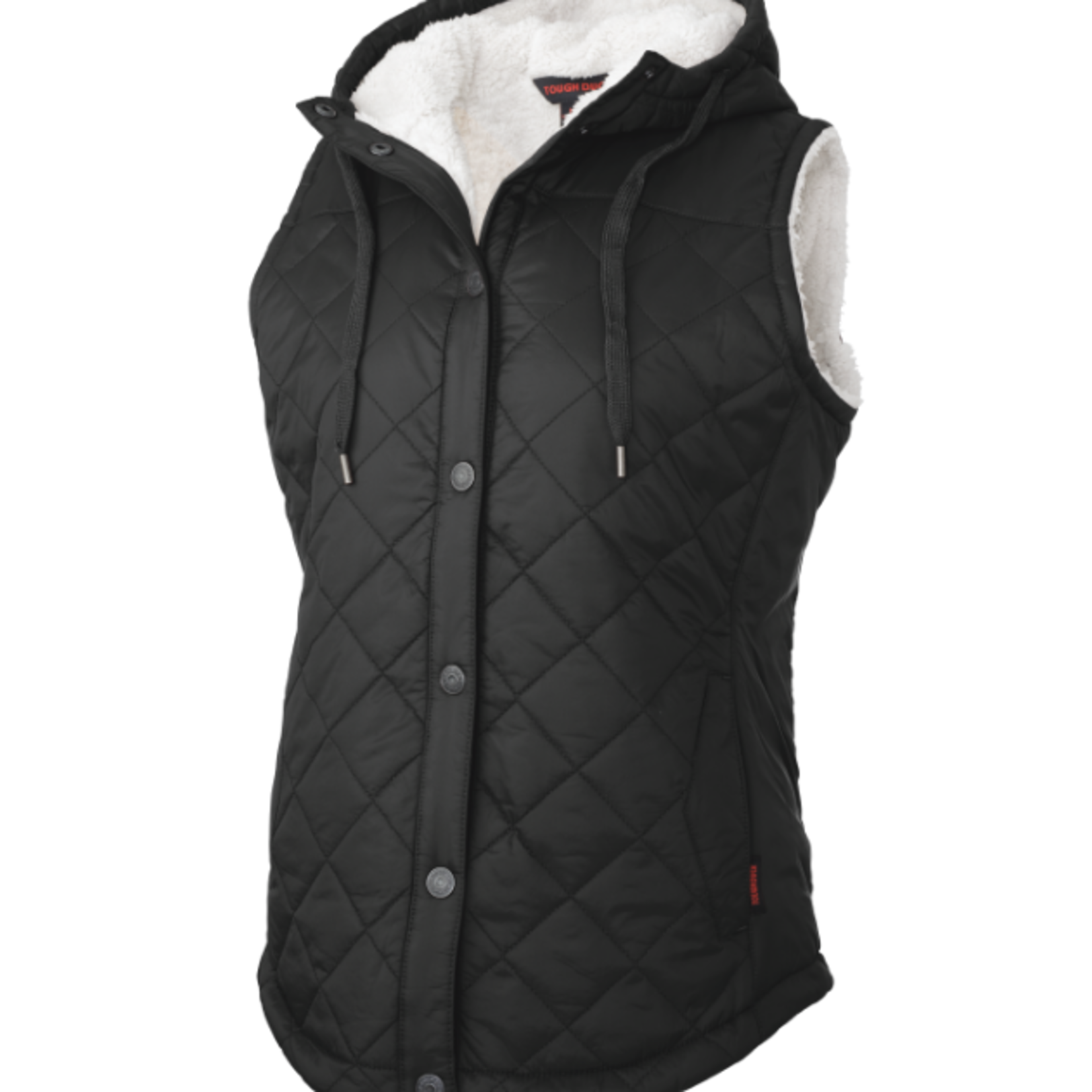 Tough Duck Tough  Duck Women's Quilted Sherpa Lined Vest WV10