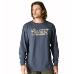Carhartt Carhartt Long Sleeve Script Graphic T-Shirt 107040