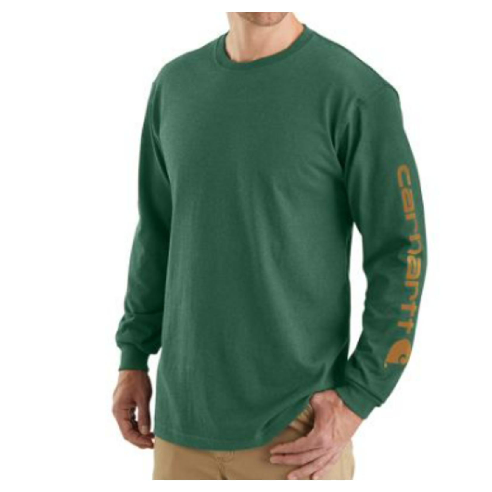 Carhartt Carhartt Logo Men's Long Sleeve T-Shirt K231