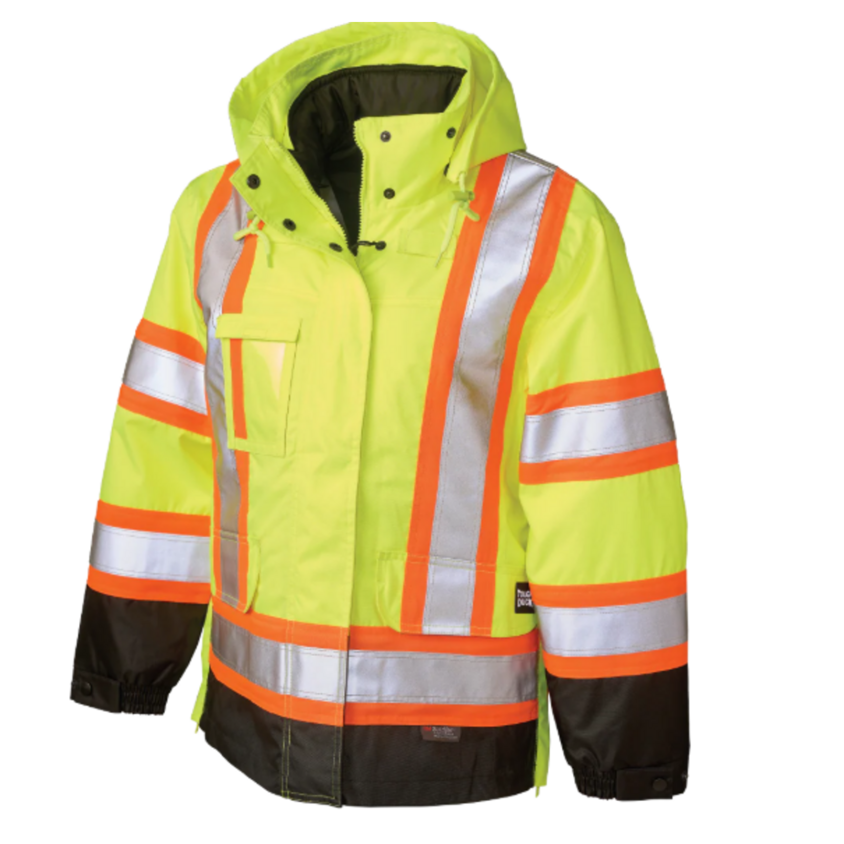 Tough Duck Ladies Tough Duck 5-In-1 HiVis Jacket SJ46