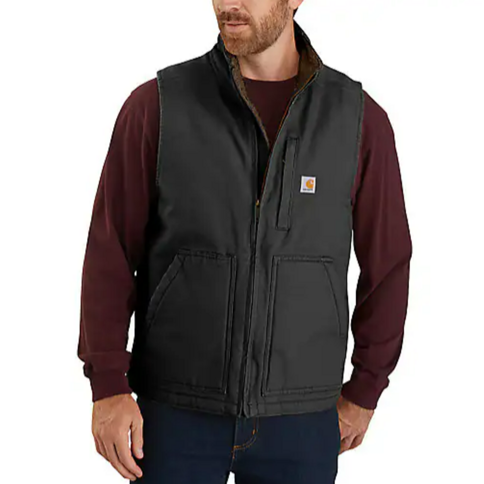 Carhartt Carhartt Mock-Neck Sherpa-Lined Vest 104277