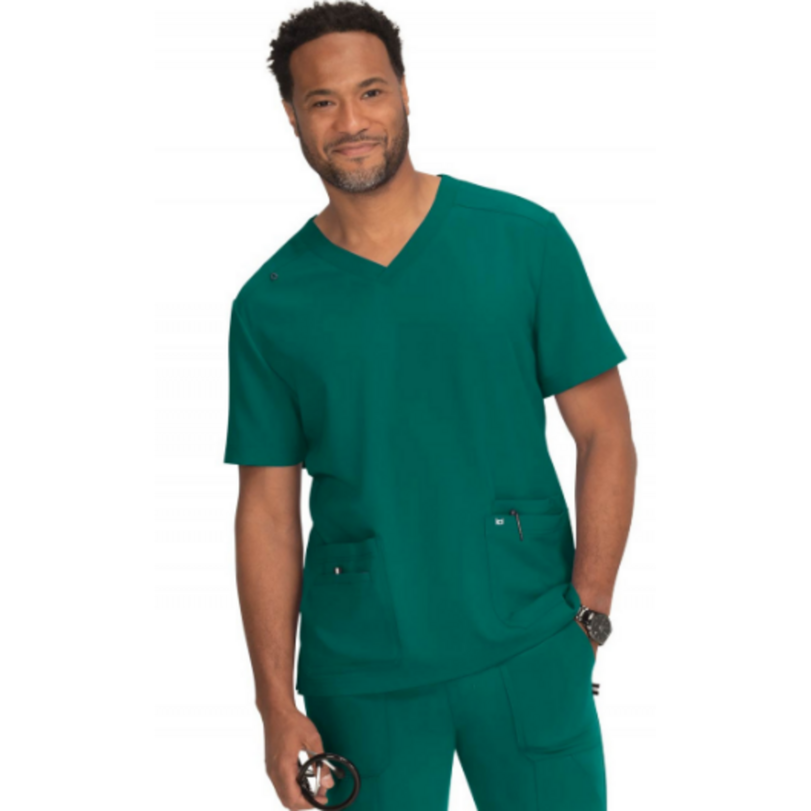 Koi Men's Unisex Free To Be Koi Scrub Top Koi 672