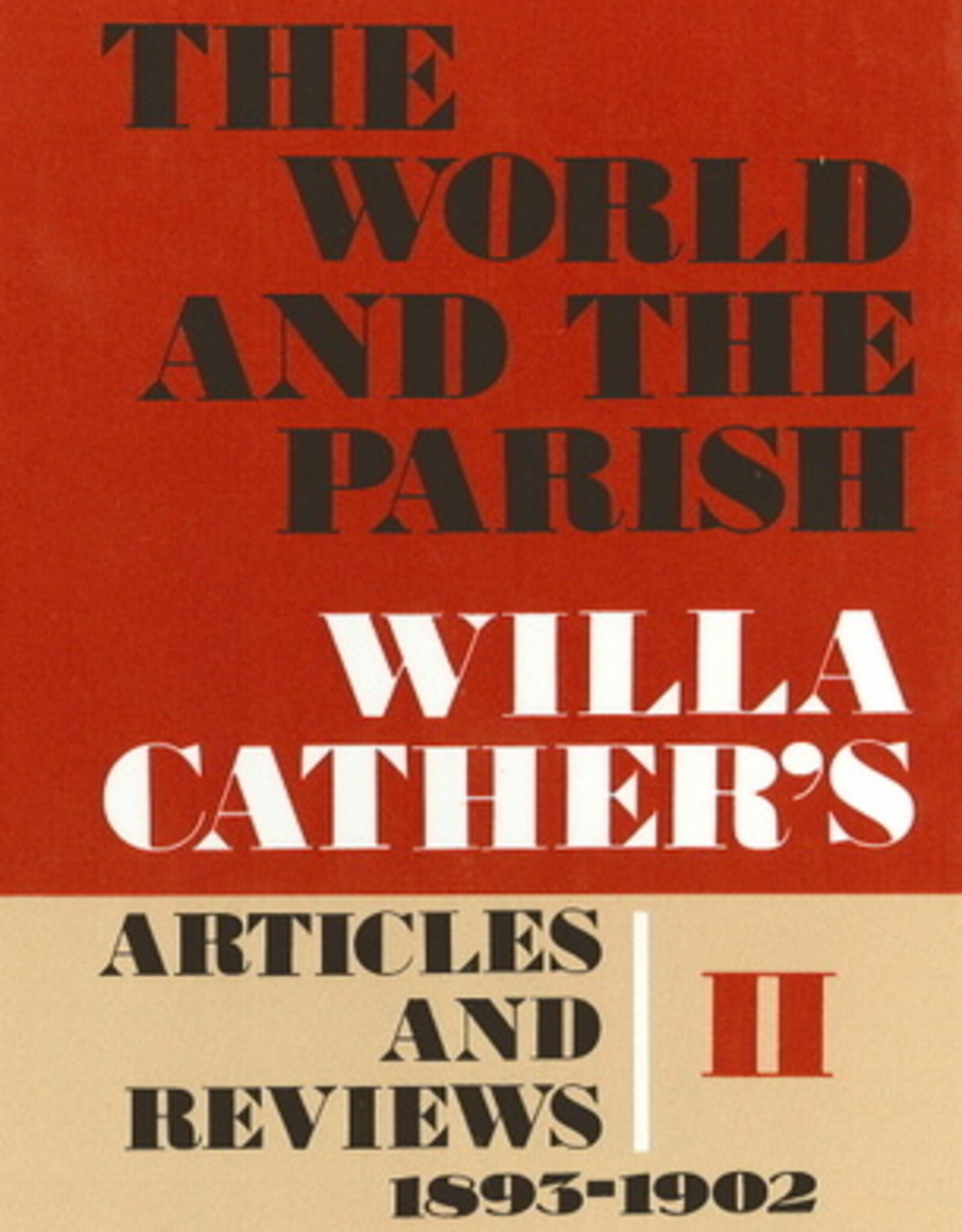 The World and the Parish Vol 2