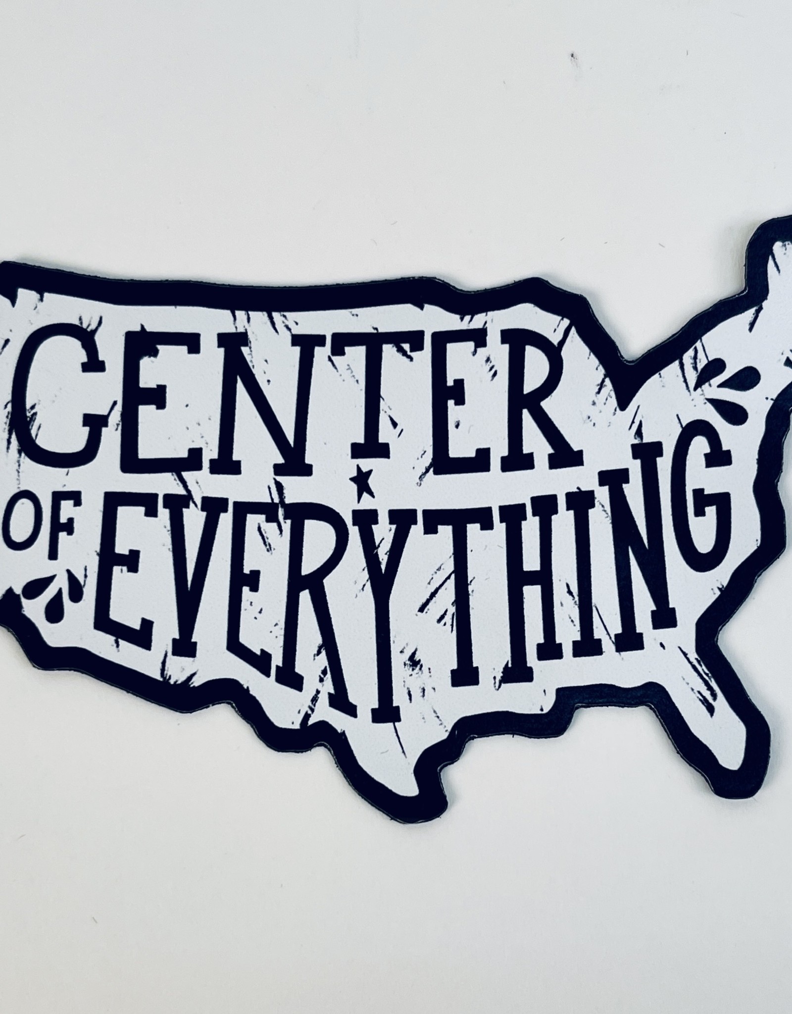 Consignment "Center of Everything" Sticker