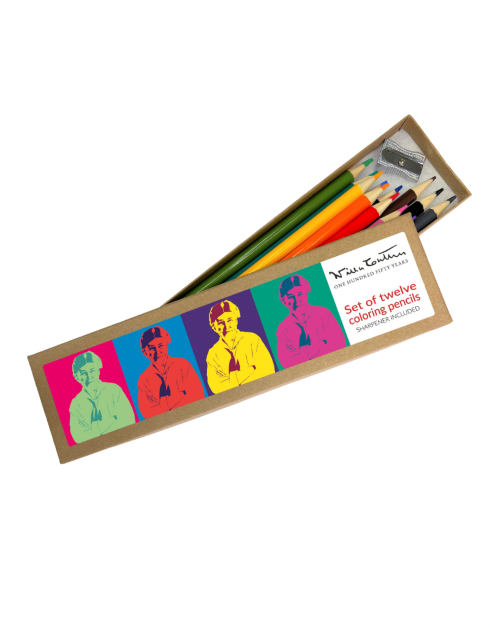 Willa Cather 150 Pop Art Colored Pencil Set