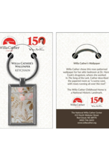 Willa Cather's Wallpaper Keychain