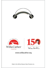 Willa Cather 150 Pop Art Keychain