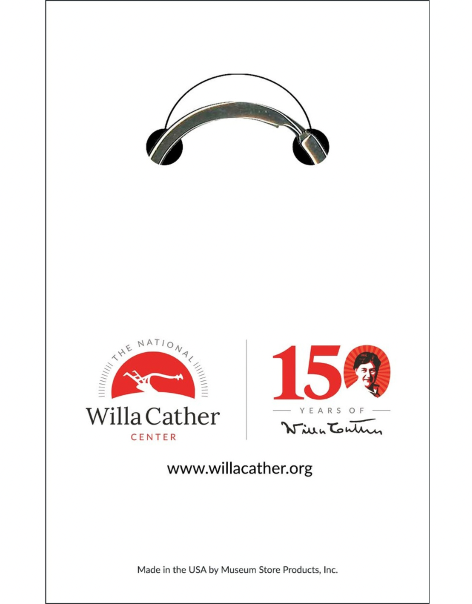 Willa Cather 150 Pop Art Keychain