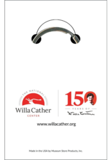 Willa Cather Portrait Keychain