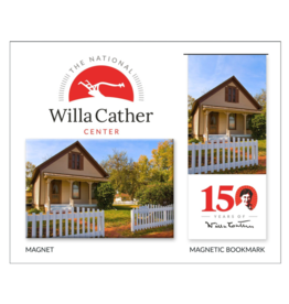 Willa Cather Childhood Home Bookmark and Magnet Set