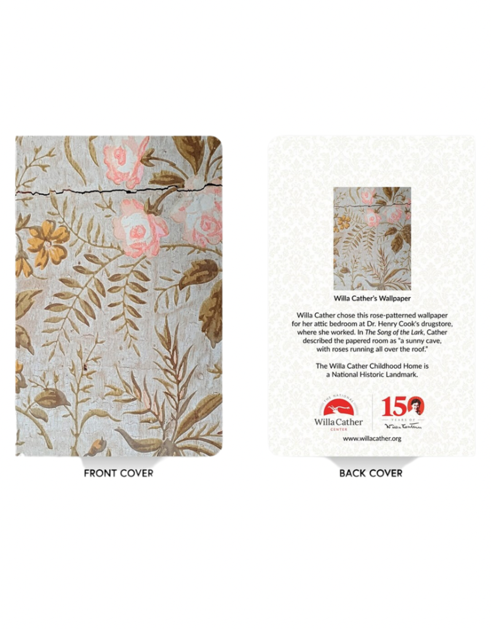 Wallpaper and Bittersweet Set of 3 Notebooks