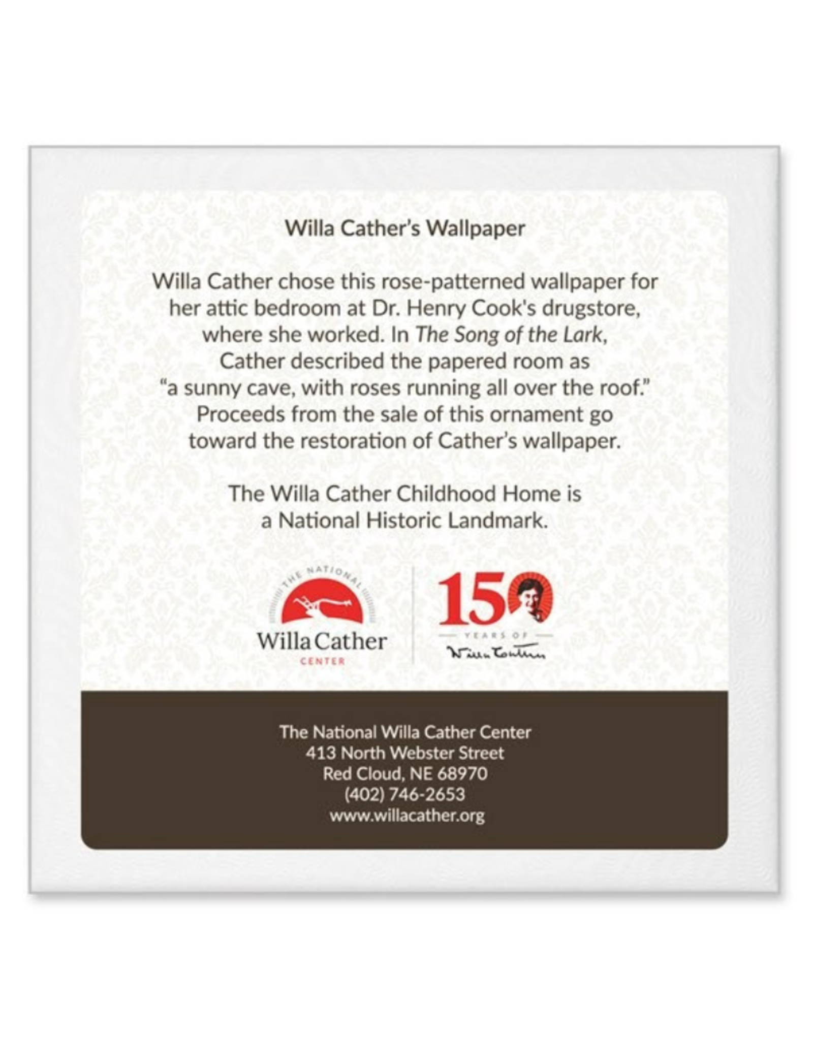 Ornament - Willa Cather's Wallpaper