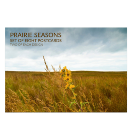 Set of 8 Prairie Seasons Postcards