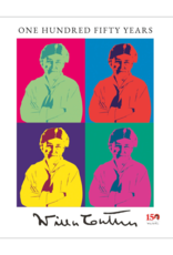 Willa Cather 150 Pop Art Poster