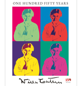 Willa Cather 150 Pop Art Poster