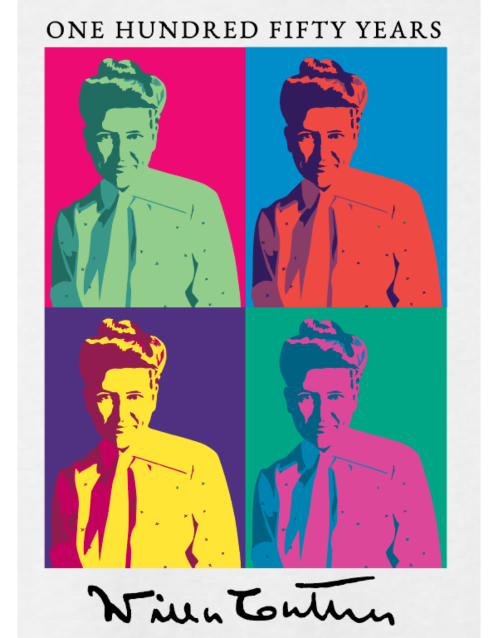 Willa Cather 150 Pop Art T-Shirt