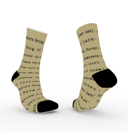 Willa Cather Novel Titles Socks