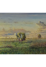 Consignment John Bergers Print: Mahailey and the Dandelions