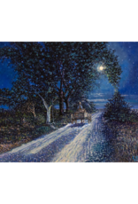 Consignment John Bergers Print: Moonlit Roads