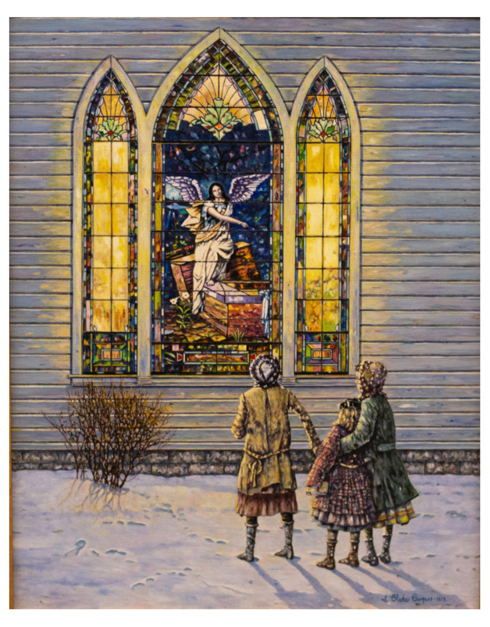 Consignment John Bergers Print: Painted Windows