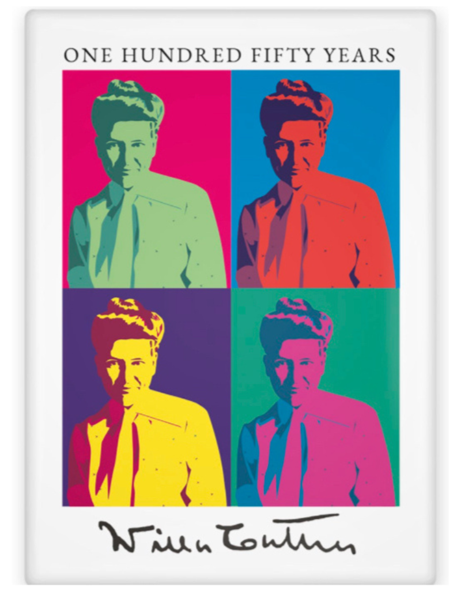 Willa Cather Pop Art Magnet