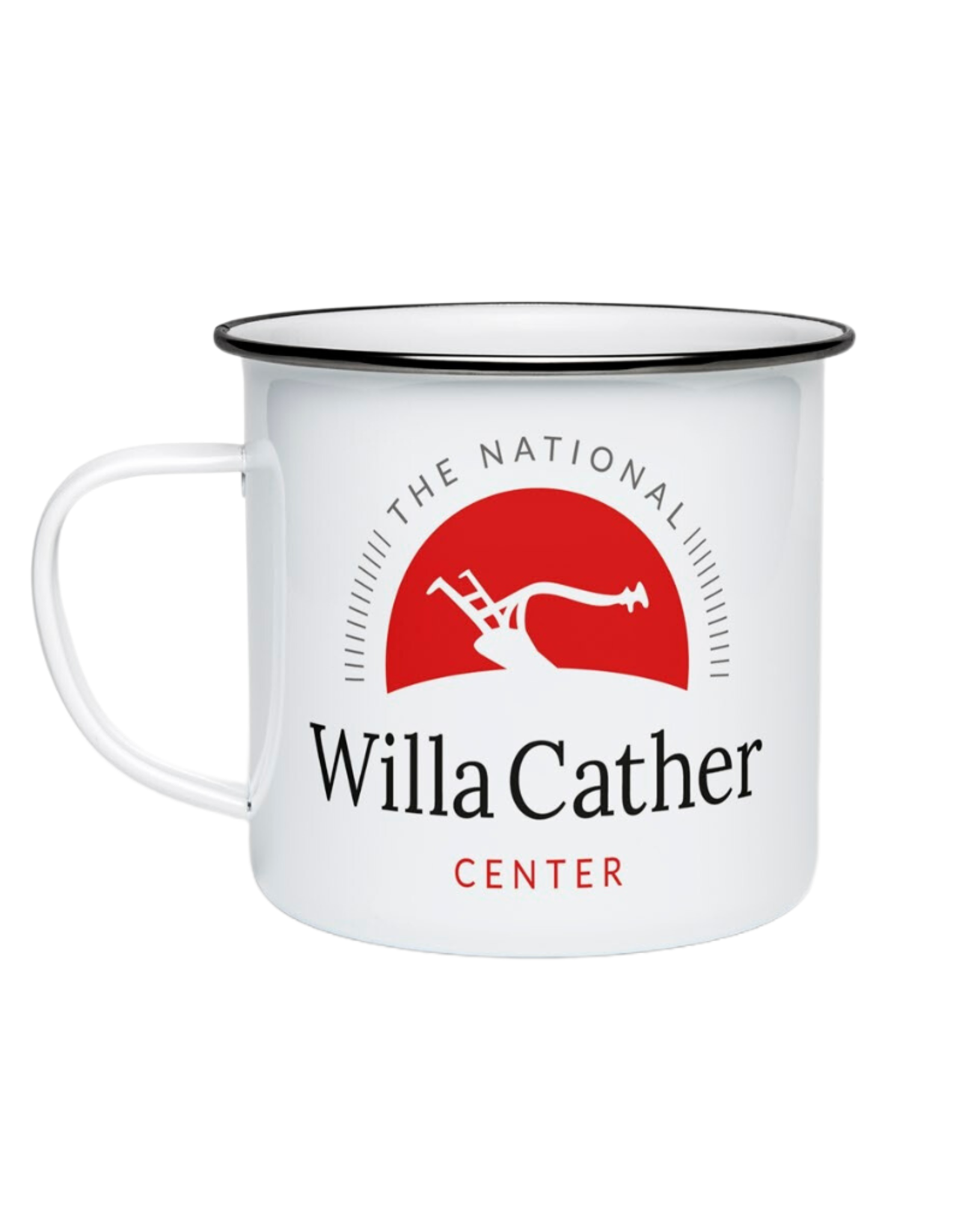 Willa Cather 150 Metal Camp Style Mug