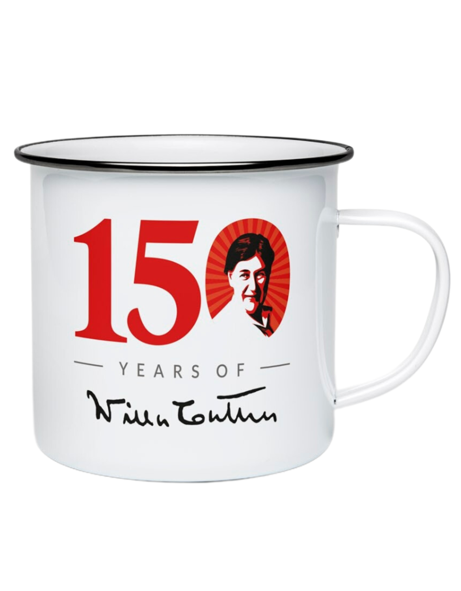 Willa Cather 150 Metal Camp Style Mug