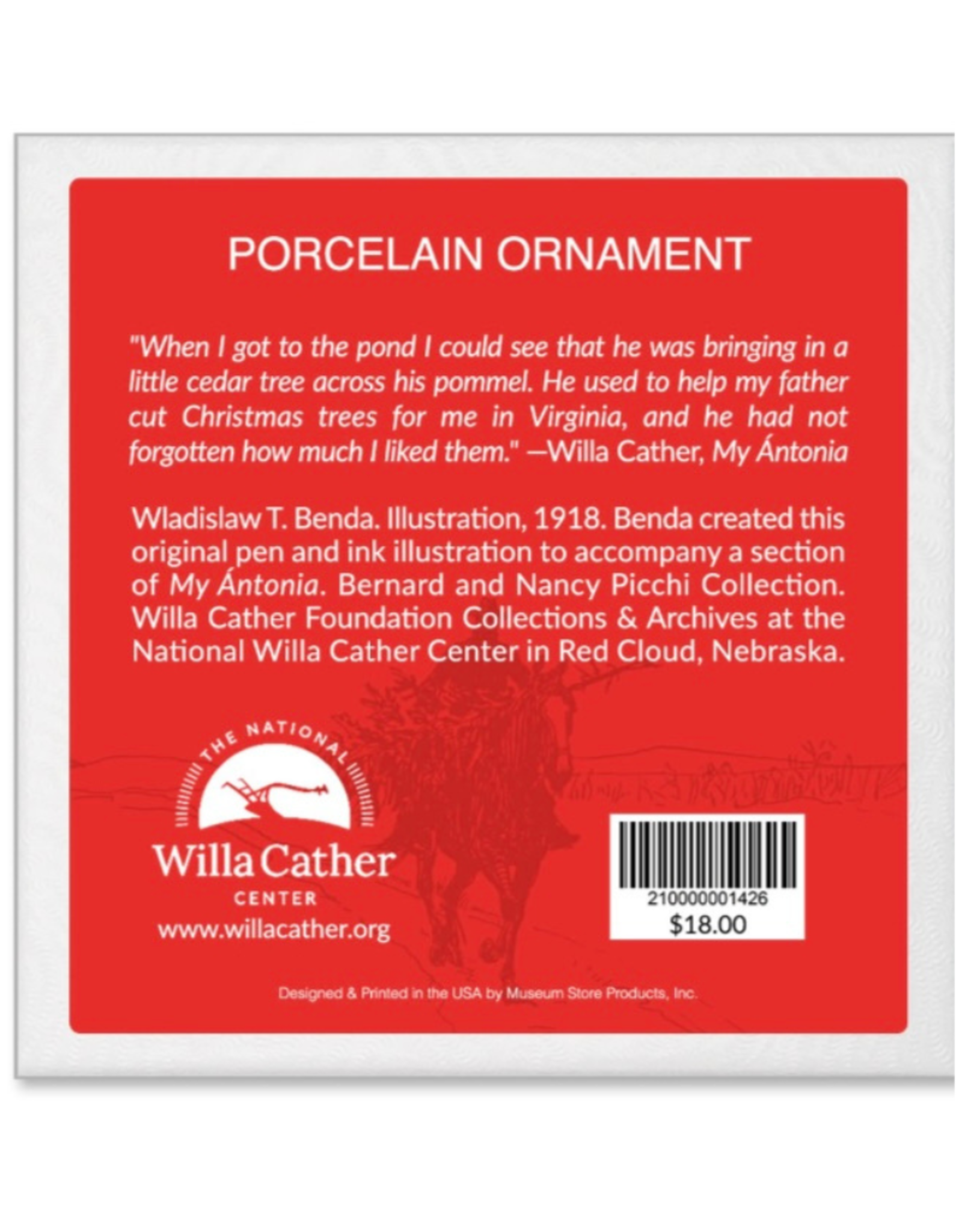 MSP Ornament - Jake  My Ántonia (2024)