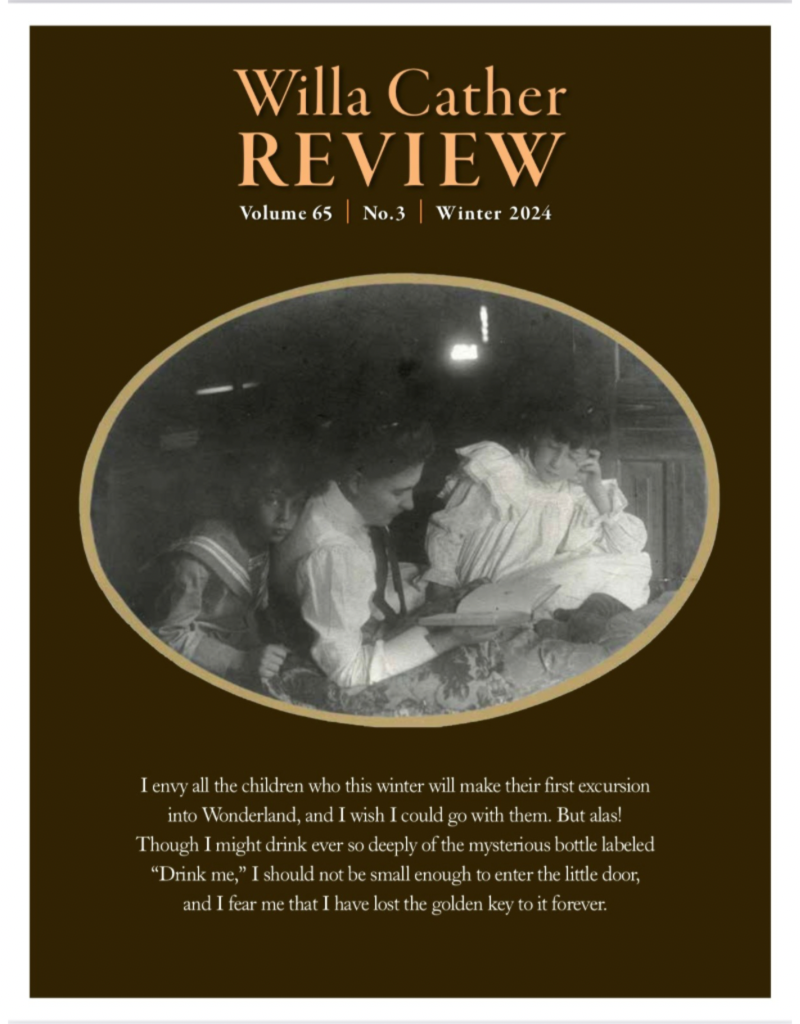 Willa Cather Review | 65.3 | Winter 2024