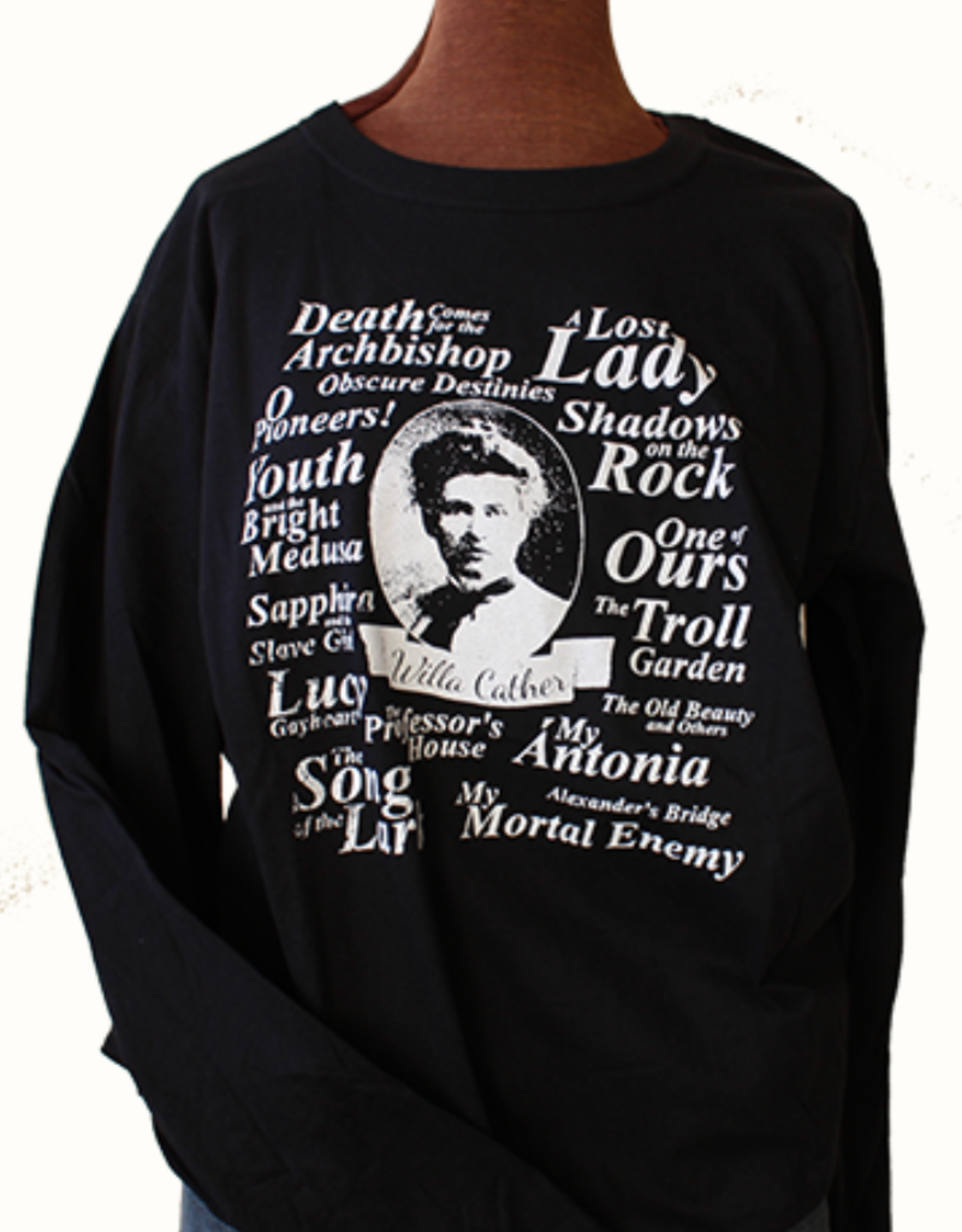 Willa Cather Novel Titles Long Sleeve T-Shirt