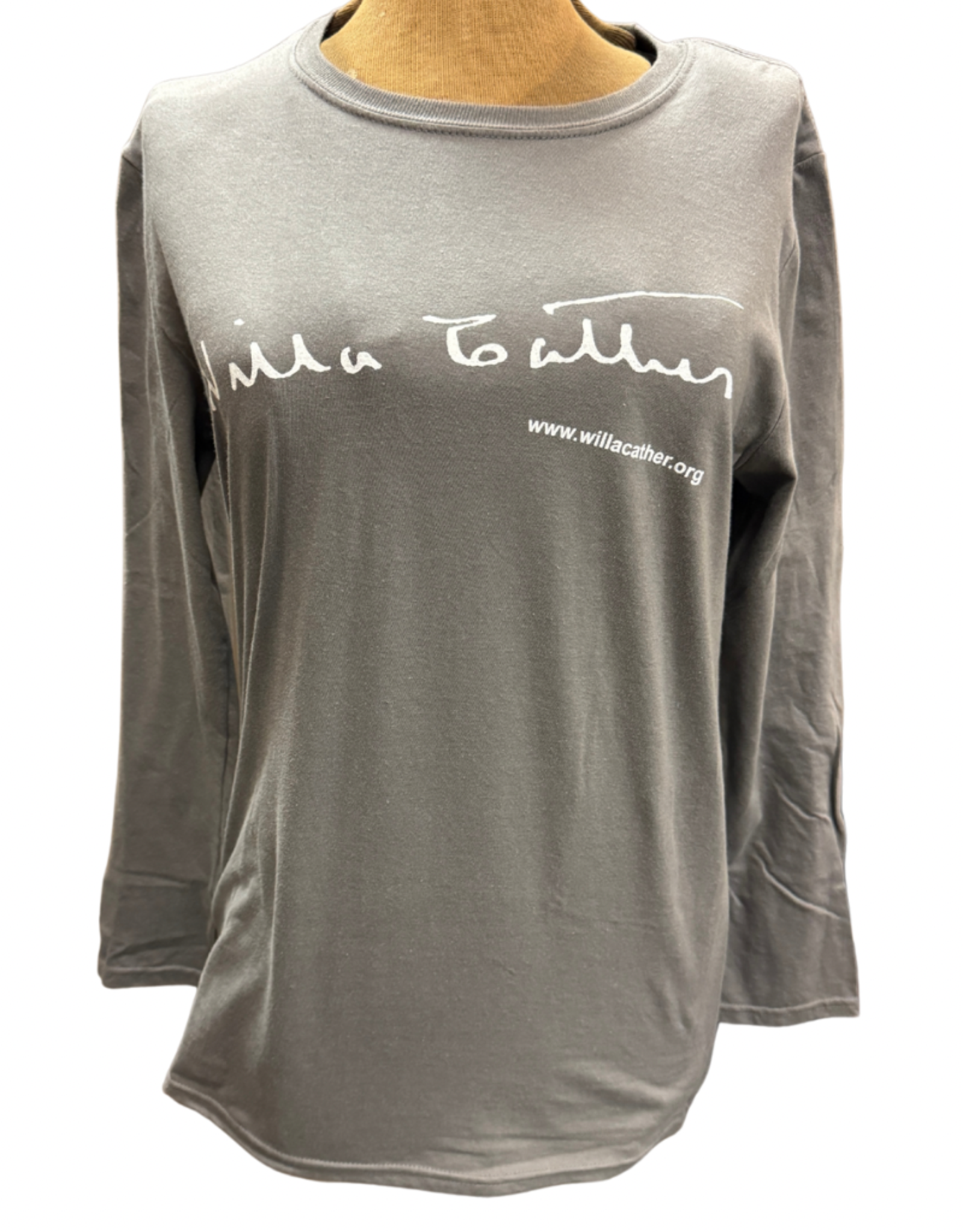 Willa Cather Signature Long Sleeve T-Shirt