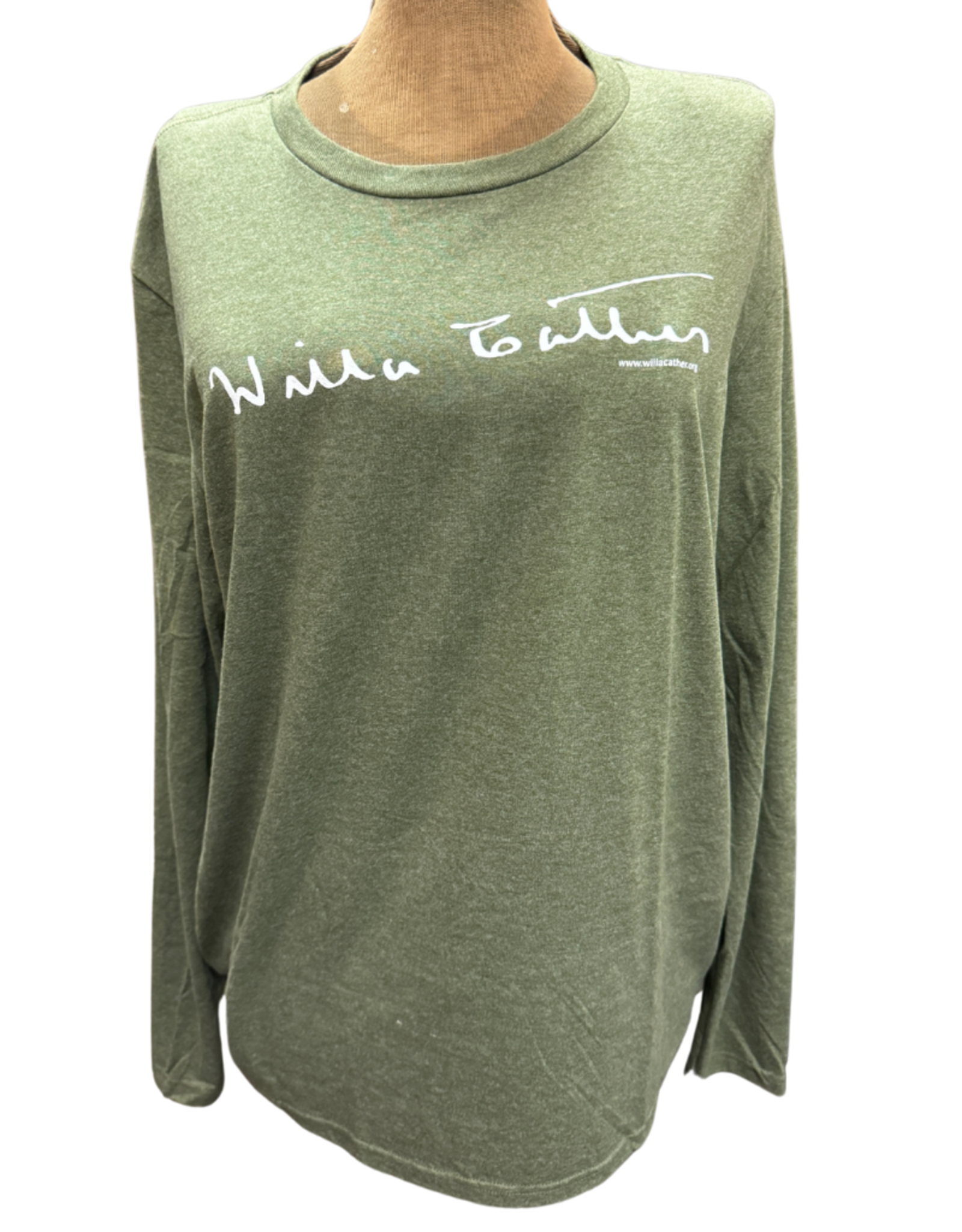 Willa Cather Signature Long Sleeve T-Shirt