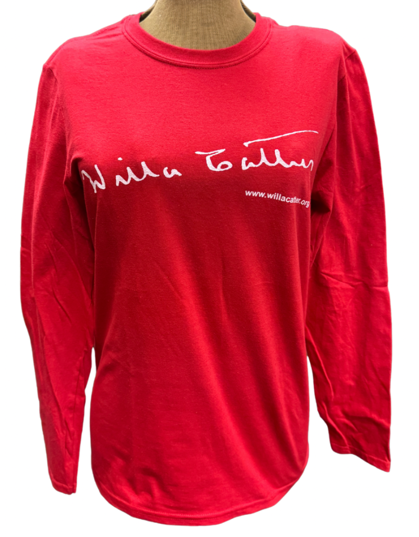 Willa Cather Signature Long Sleeve T-Shirt