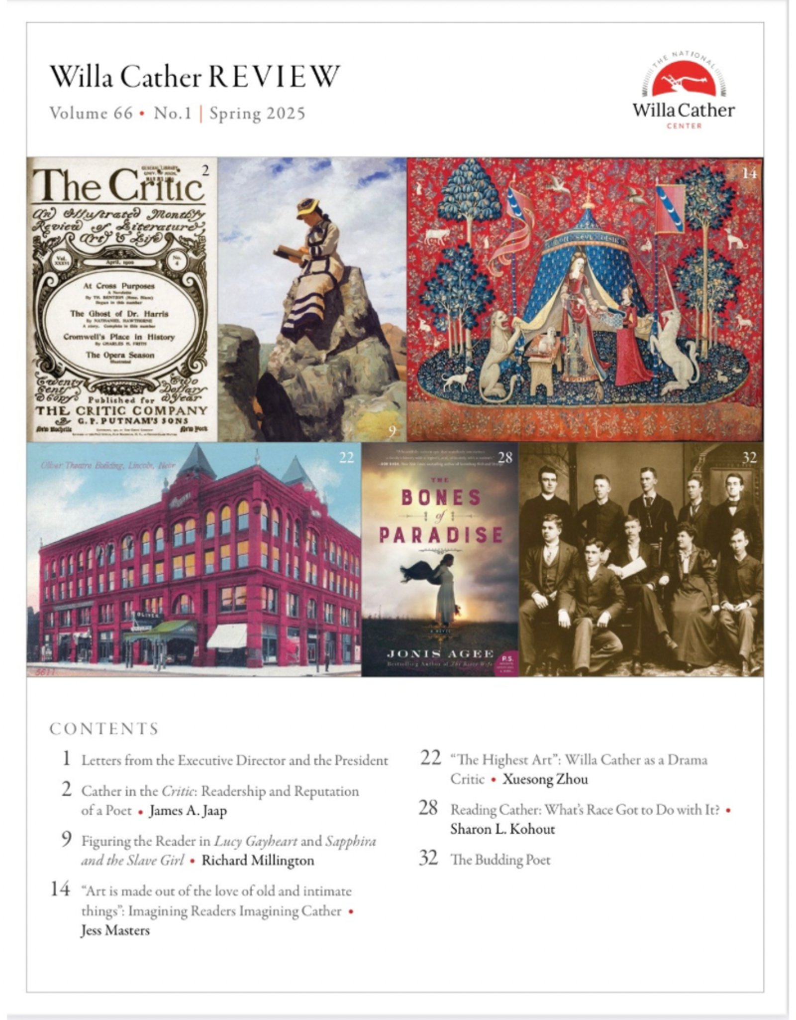 Willa Cather Review | 66.1 | Spring 2025