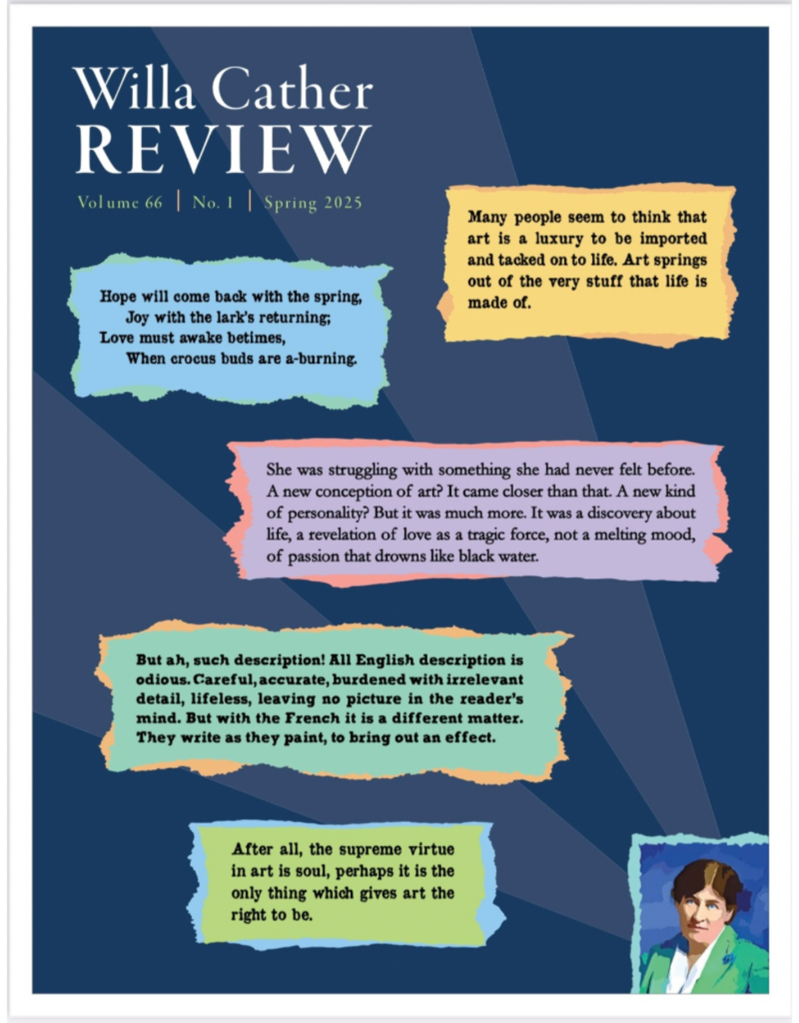 Willa Cather Review | 66.1 | Spring 2025