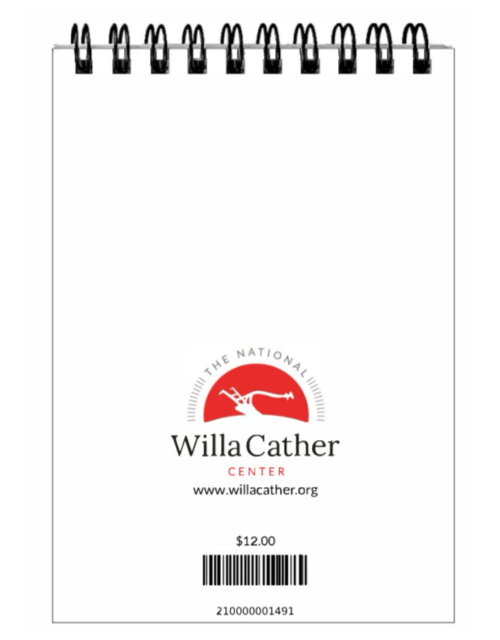 Willa Cather Spiral Notebook