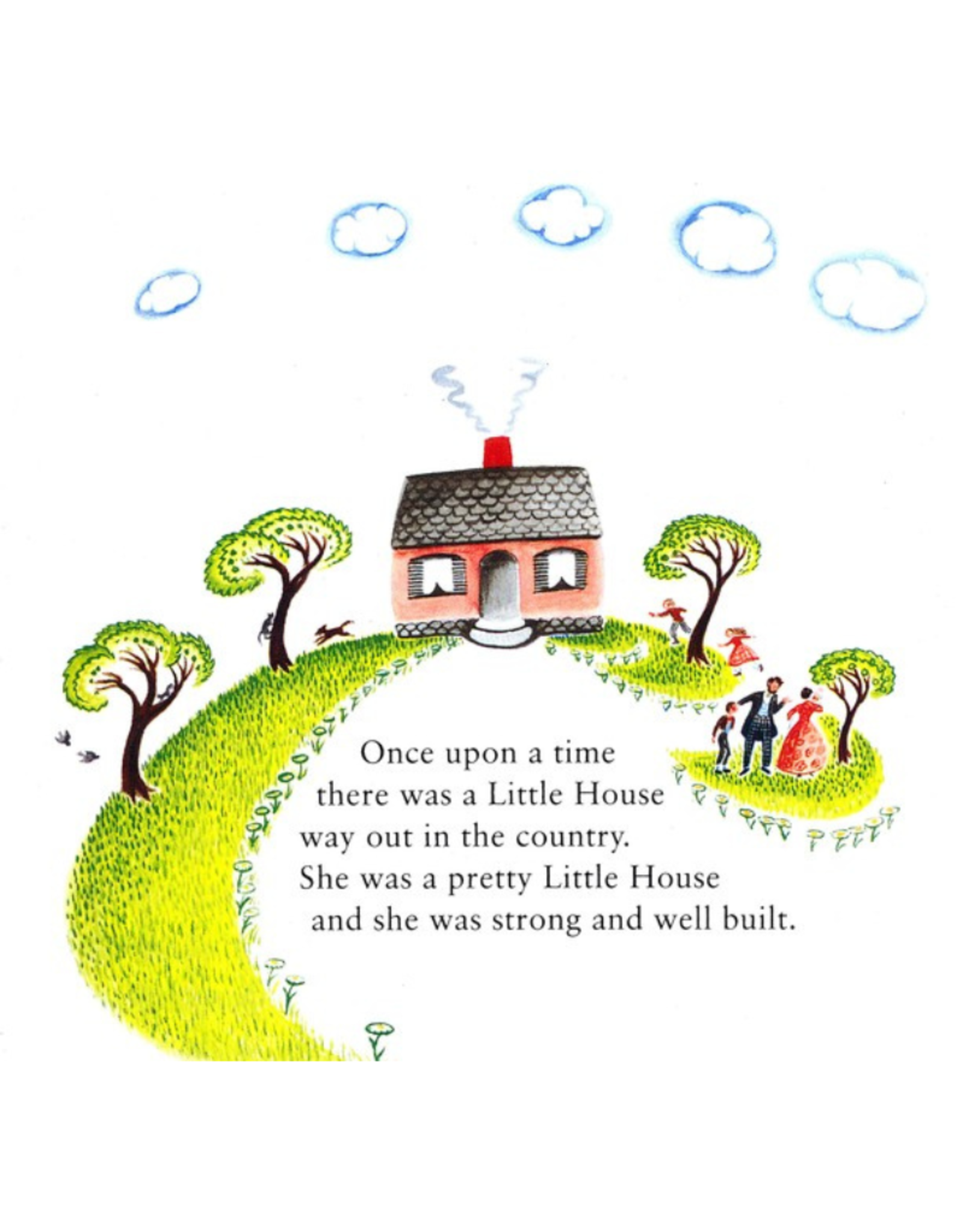 The Little House: Her Story (paperback & CD Set)