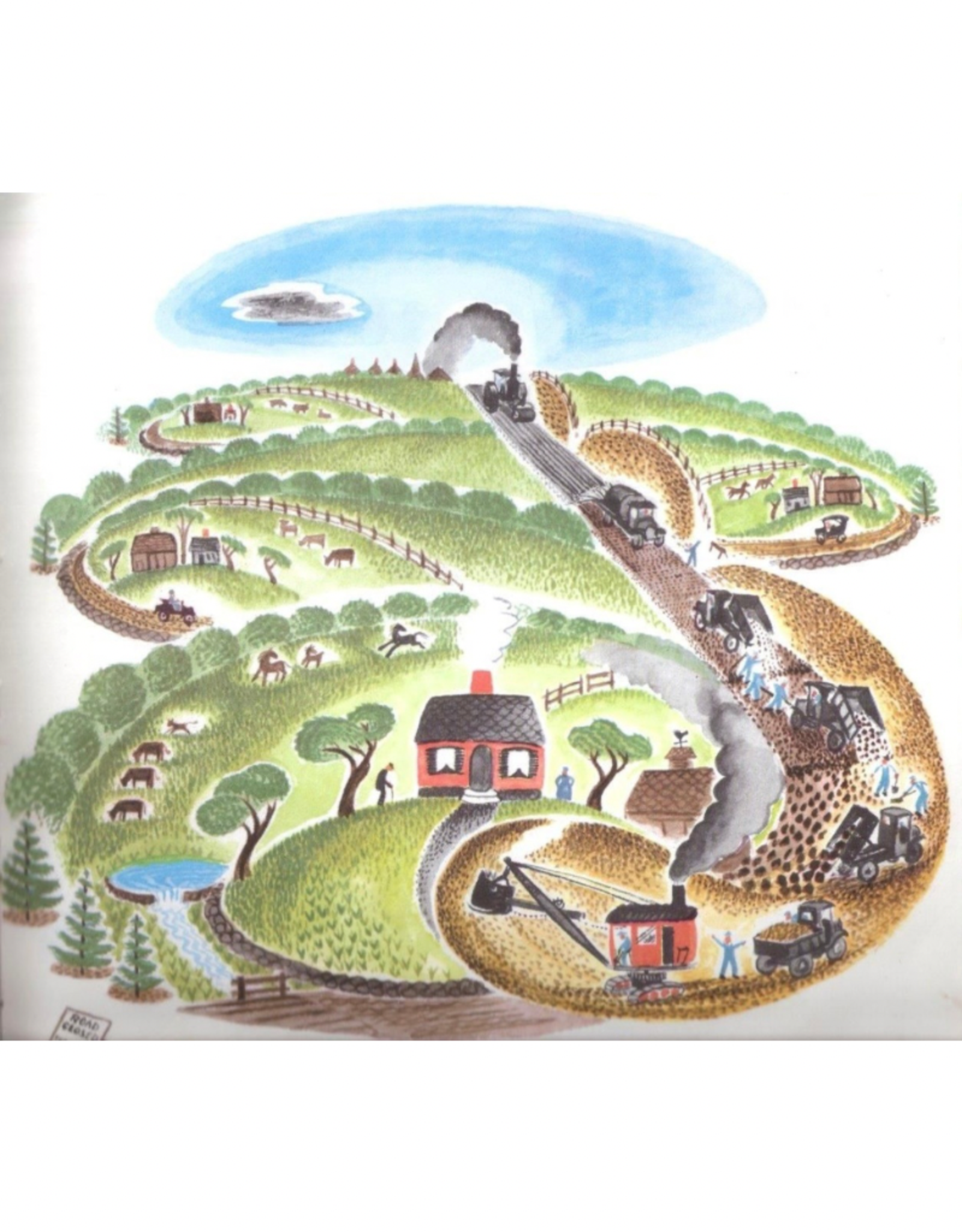 The Little House: Her Story (paperback & CD Set)