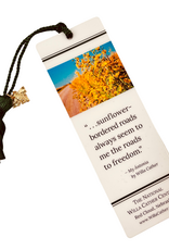 Sunflower Quote Harmony Designs Bookmark