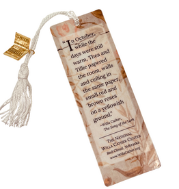 Willa Cather's Wallpaper Harmony Designs Bookmark