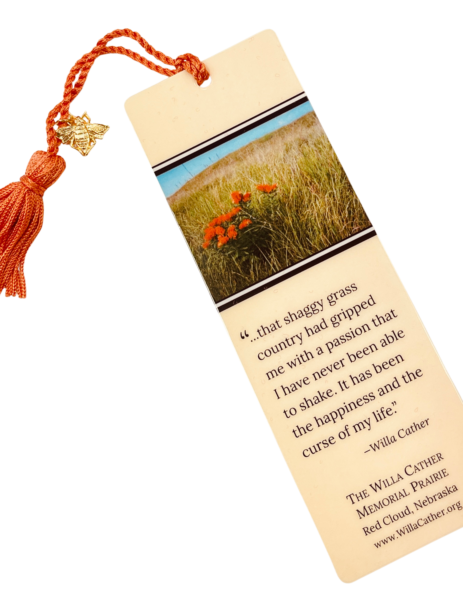 Shaggy Grass Prairie Quote Harmony Designs Bookmark
