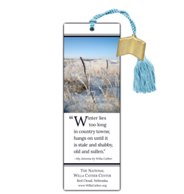 Winter Prairie Quote Harmony Designs Bookmark