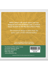 Ornament - Button from Cather's opera coat (2025)