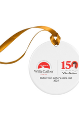Ornament - Button from Cather's opera coat (2025)
