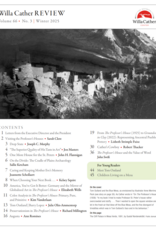 Willa Cather Review | 66.3 | Winter 2025