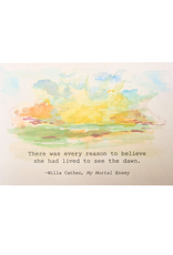 There was every reason | Postcard