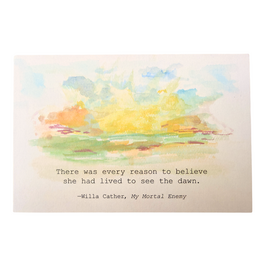 There was every reason | Postcard