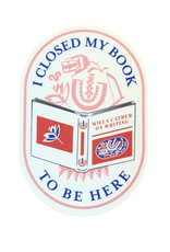 Consignment Sticker | I Closed My Book